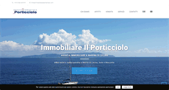 Desktop Screenshot of immobiliareilporticciolo.com